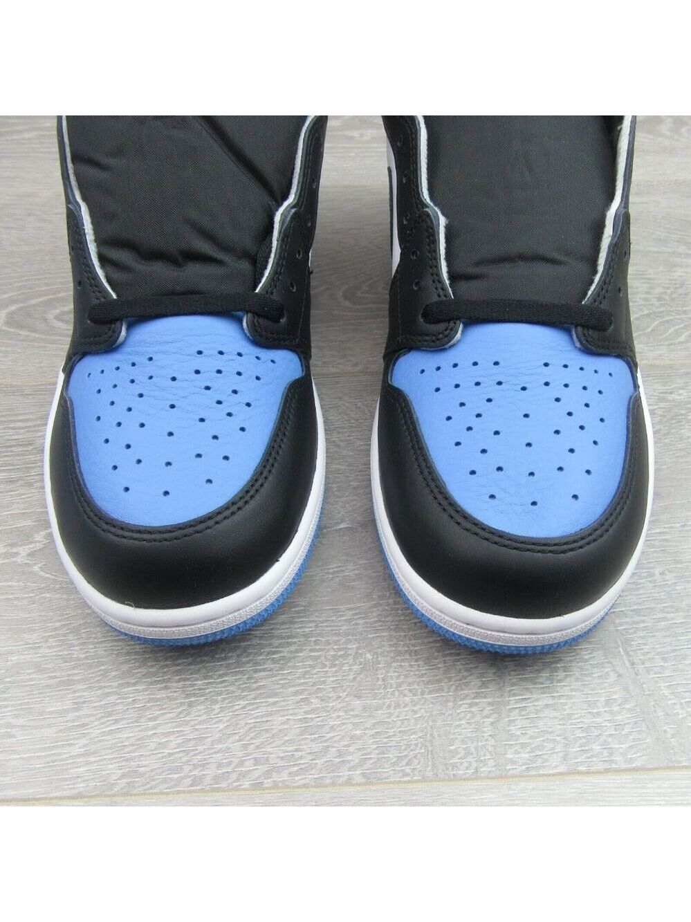 Air Jordan 1 Retro HI OG UNC Mens Size 10.5 University Blue Black NEW - Picture 5 of 14